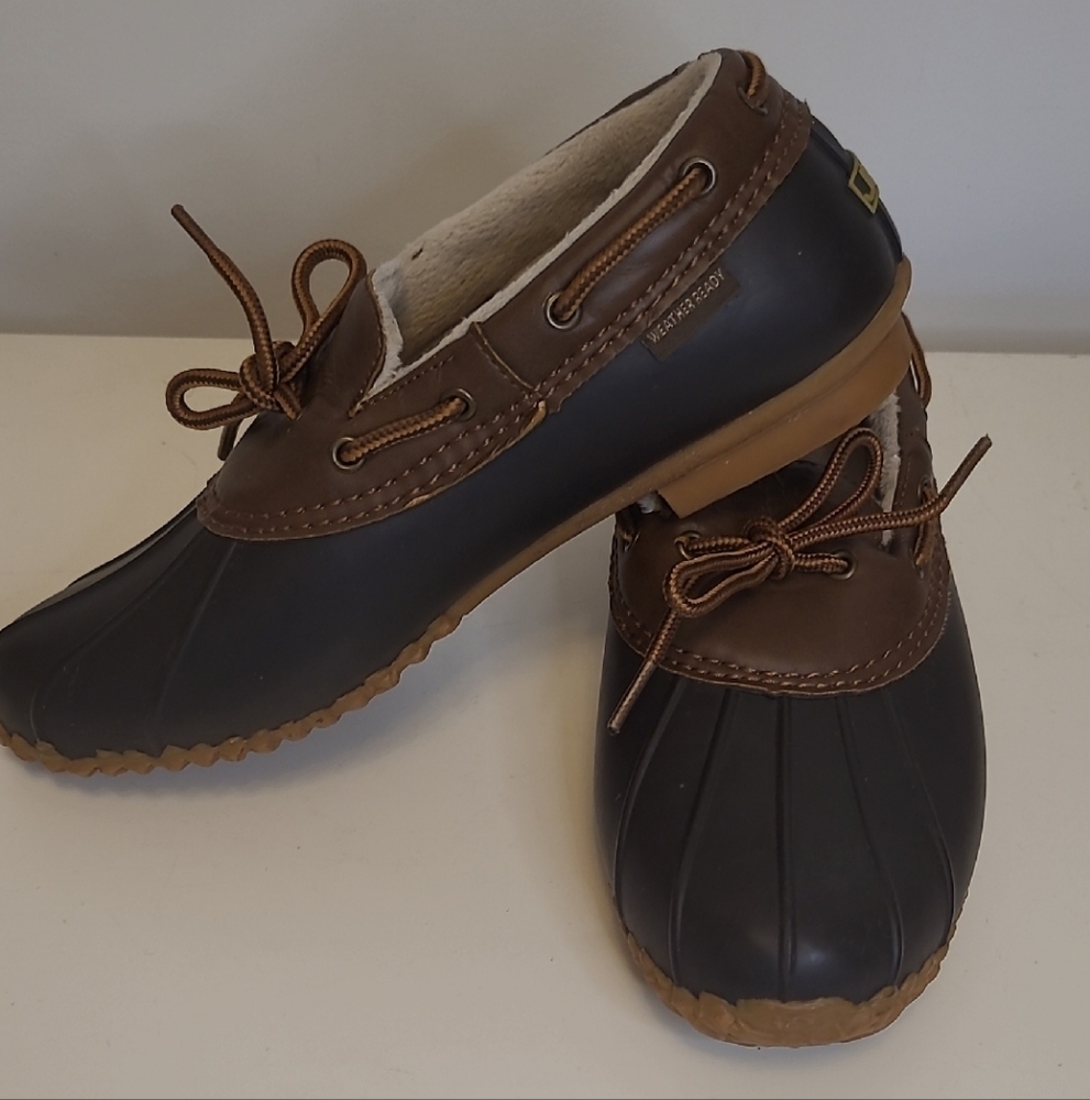 Jambu Men's Dark Brown and Black Boat Shoes - Picture 11 of 12